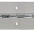 Continuous Hinge Rolled Straight Piano 3500 mm Length Open width 25 mm nickel-plated