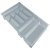 Plastic Cutlery Insert for Nominal Depth 500 mm for Cabinet Width 300-1000 mm With horizontal cutlery compartments Size 40/60 for cabinet width 400 mm
