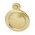 Escutcheon D33mm w Cover Std KW Brass Polished Brass