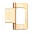 Flush Hinge for Inset Doors Length 40 mm Steel With fixed pin Zinc plated