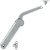 Lid Stay with Power Assisted Opening Maxi Opening angles: 75° 90° or 110° Model B distance from edge 37 mm nickel-plated