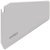 Cover Cap Set for Free Lift Up Flap Fittings Grey