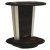 Powerdock Vrt Std IP54 3x13A Black/Aluminium