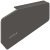 Cover Cap Set for Free Fold Flap Fittings Anthracite