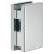 Patch Fitting Centre Strike Patch for Lock Startec For left or right hand use Matt stainless steel finish