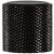 Knob Aluminium Ø 10 mm Graf 2 Black