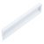 Inset Handle Zinc Alloy 160 mm Cubic Matt white