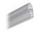 Shower Seal Bulb Seal Length 2010 mm Suitable for toughened glass doors 6-8 mm thick Transparent PVC finish