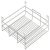 Vibo Elite Wire Bskt 731x151x510mm Silver