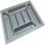 Cutlery Insert Length 434 mm Plastic New number for 556.75-0104. Width 534 mm