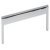 U Pull Handle Zinc Alloy Polished Chrome 28.5x492mm Fixing Centres