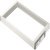 Pull Out Frame Häfele Dresscode For side panel thickness of 16 mm Width B 826 mm for cabinet width 900 mm traffic white RAL 9016