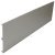 Plinth Panel 145x3000mm Anodised Silver