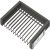 Dresscode Trouser Rack 19/600mm Grey