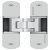 3D Hinge 180° Aluminium Zinc Diecast and Steel Tectus TE 340 3-way continuous adjustment Matt nickel (f2) powder coated