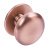 Knob Brass Ø 30-35 mm Delia Ø 35 mm - Antique copper