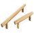 Venus Pull Handle Oak Lacq 128mm Fixing Centres
