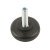 Base Leveller Plastic Black M8x22mm D30x10mm