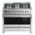 Cooker Dual Fuel with Double Oven 1200 mm Smeg Opera A4-81 - Stainless steel