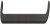 D Pull Handle Zinc Alloy Fixing Centres 64-320 mm Curly Matt black - fixing centres 320 mm
