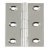 Butt Hinge Sqr 64x35mm Brs PC/Pin SSS
