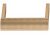Bar Handle Aluminium Fixing Centres 160-1178 mm Graf 2 Dark brass length 1200 mm hole centres 1178/589 mm