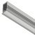 Aluminium Profile for Recess Mounting Loox5 LED Flexible Strip Lights 1104 Length 3000 mm depth 11.5 mm diffuser width 8 mm Silver coloured