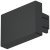 Loox5 2102 Profile Endcaps SM Plastic Black