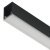 Aluminium Profile for Surface Mounting Loox5 LED Flexible Strip Lights 2101 Length 3000 mm depth 10.7 mm diffuser width 13 mm Black