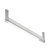 LED Wardrobe Rail Light 24 V Rated IP20 Length 450-1060 mm Loox Compatible LED Goccia With PIR sensor switch Aluminium finish length 450 mm
