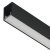Aluminium Profile for Surface Mounting Loox5 LED Flexible Strip Lights 2102 Length 3000 mm depth 12 mm diffuser width 11 mm Black