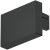 Loox5 2101 Profile Endcaps SM Plastic Black