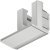 Loox5 1104 Profile Endcaps Rectangle Plastic Silver