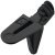 Shelf Support D5mm w Twin Plug Zinc Alloy Black