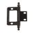 Flush Hinge Finial 50 x 36 x 1 mm Florentine bronzed