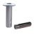 Door Stop Magnetic Concealed Brushed chrome plated