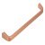 Este Pull Handle Zinc Alloy Bru Copper 160mm Fixing Centres