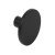 Como Knob Zinc Alloy Matte Black D41x25mm