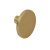 Knob Zinc Alloy Ø 41 mm Como Brushed gold