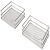 Swing Out Corner Storage Classic Chrome Linear Wire Baskets Vauth-Sagel VS COR Fold For cabinet width: 900/100 mm For door width: 450 - 600 mm Left hand
