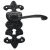 Fleur-De-Lys Lvr Hdls+Plt Lock Std KW BA