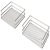 Swing Out Corner Storage Classic Silver Linear Wire Baskets Vauth-Sagel VS COR Fold For cabinet width: 800 mm For door width: 400 Left hand