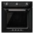 Smeg Vic SF6905N1 Ovn Sgl MF Vpr Black