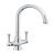 Mixer Tap Dual Lever Rangemaster Estuary Chrome