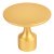 Floid Knob Zinc Alloy Brushed Gold D35x30mm