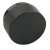 Knob Aluminium Ø 38-50 mm Graf Big Brushed black Ø 50 mm