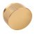 Knob Aluminium Ø 38-50 mm Graf Big Brushed brass Ø 50 mm