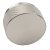 Knob Aluminium Ø 38-50 mm Graf Big Stainless steel effect Ø 50 mm