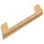 Bar Handle Aluminium Fixing Centres 192 mm Graf Big Brushed brass