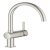 Mixer Tap Single Lever Monobloc C-Spout Grohe Minta Contemporary Brushed super steel Grohe model 30 427 DC0